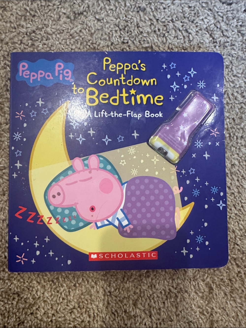 Scholastic Peppa Pig Bedtime Countdown Book